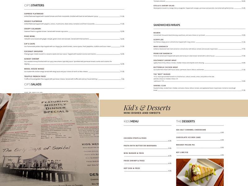 Cips Place Restaurant Menu