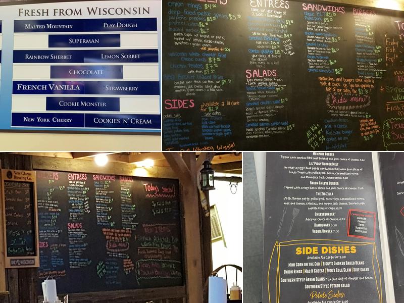 Ziggy's BBQ Smokehouse & Ice Cream Parlor Menu