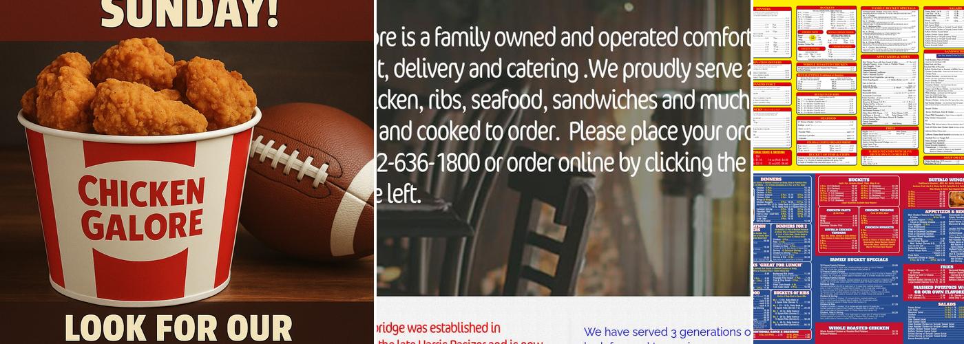 Chicken Galore Menu