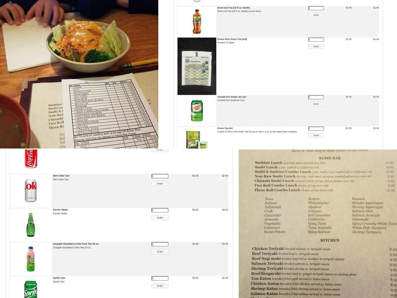 U-Yee Sushi & Hibachi Menu