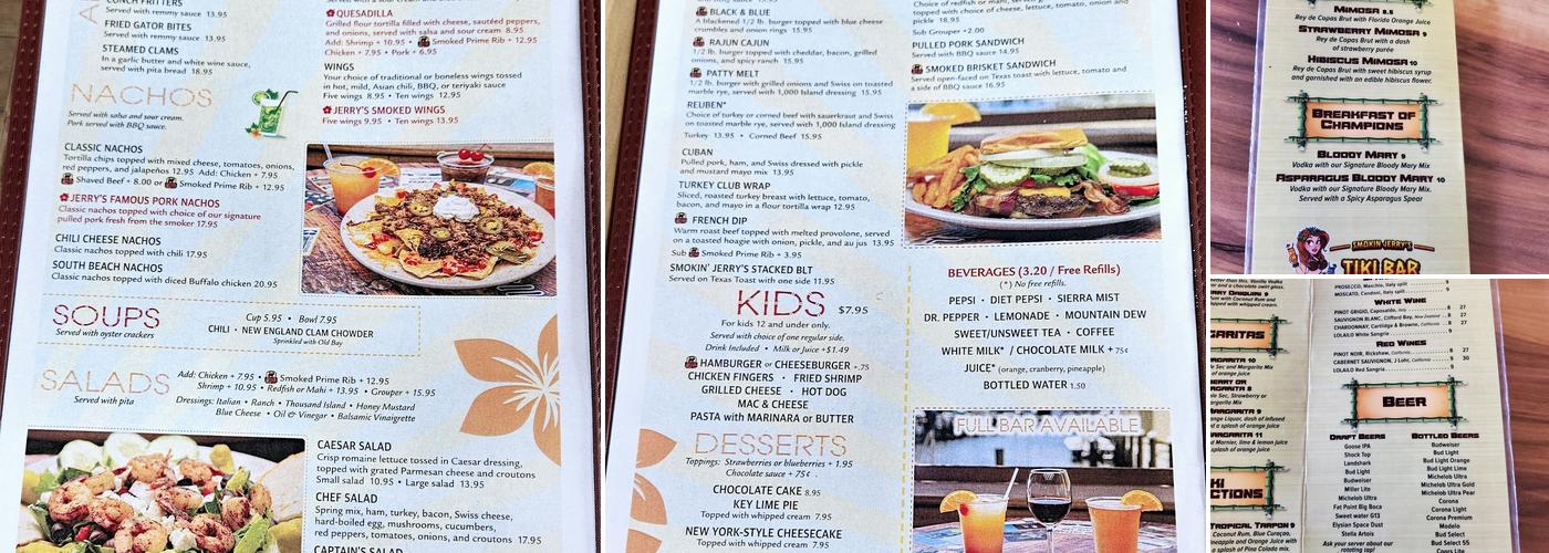 Waterside Grill Menu