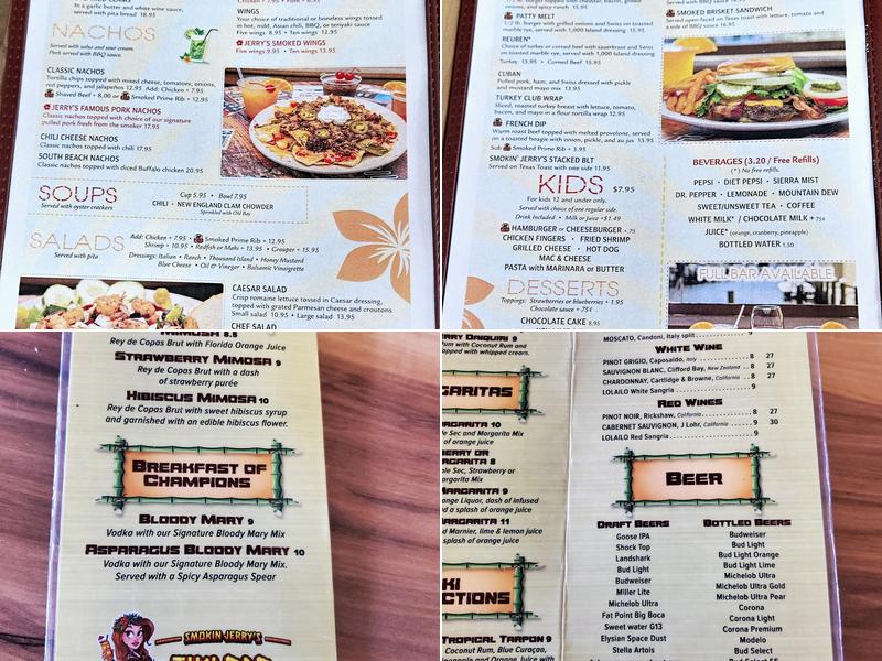 Waterside Grill Menu