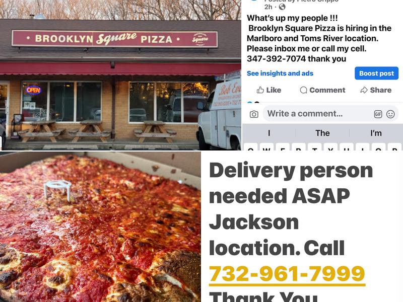 Brooklyn Square Pizza 265 S New Prospect Rd, Jackson