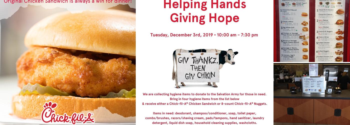 Chick-fil-A Menu