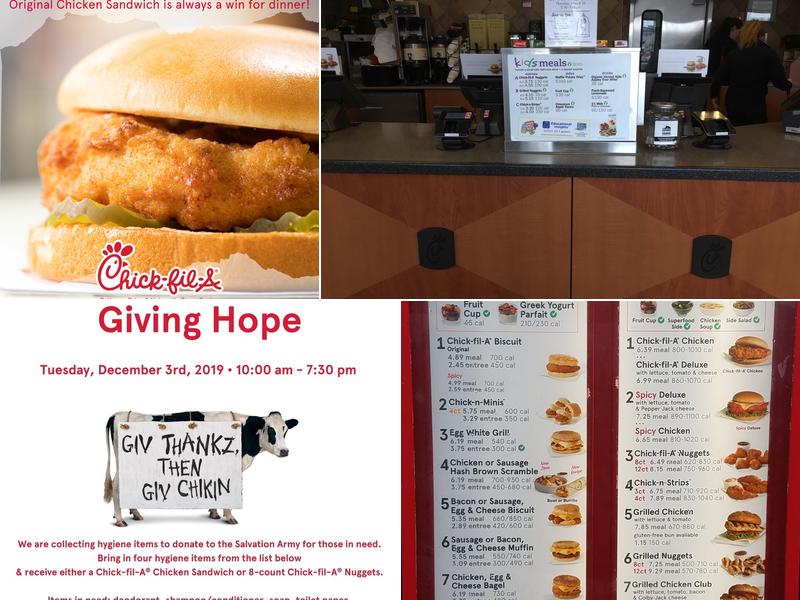 Chick-fil-A Menu