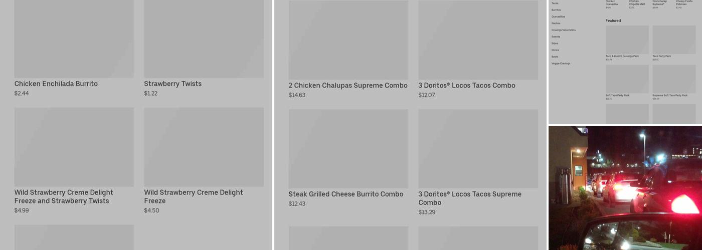 Taco Bell Menu