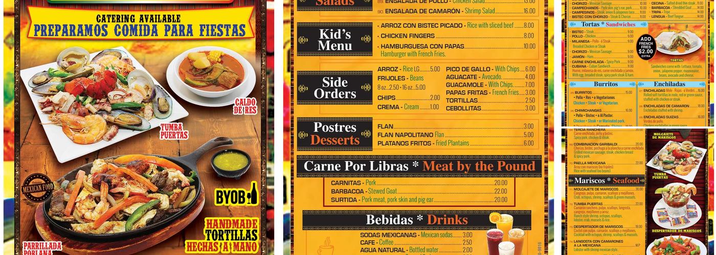Plaza Garibaldi Menu