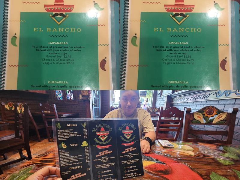 El Rancho Mexican Restaurant Menu
