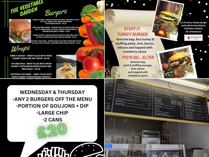 The Burger Dock Menu