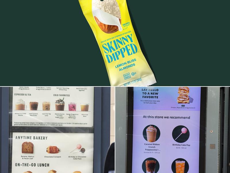 Starbucks Coffee Company Menu