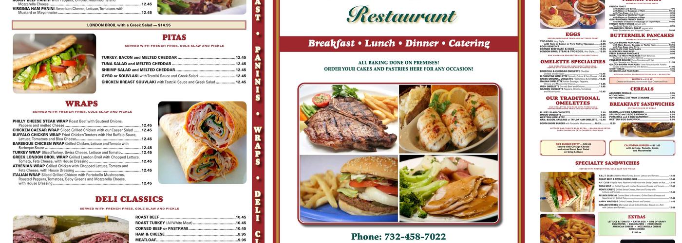 Brick Diner Menu