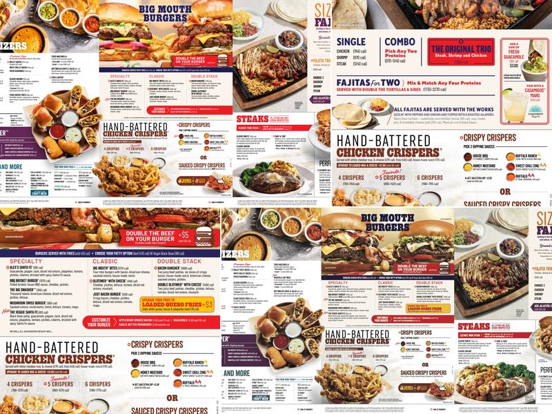 Chili's Grill & Bar Menu