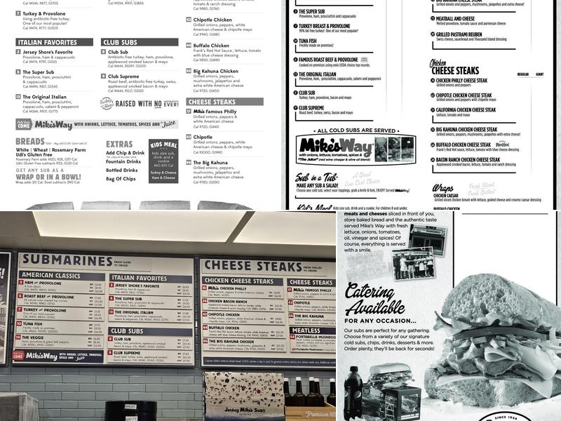 Jersey Mike's Menu