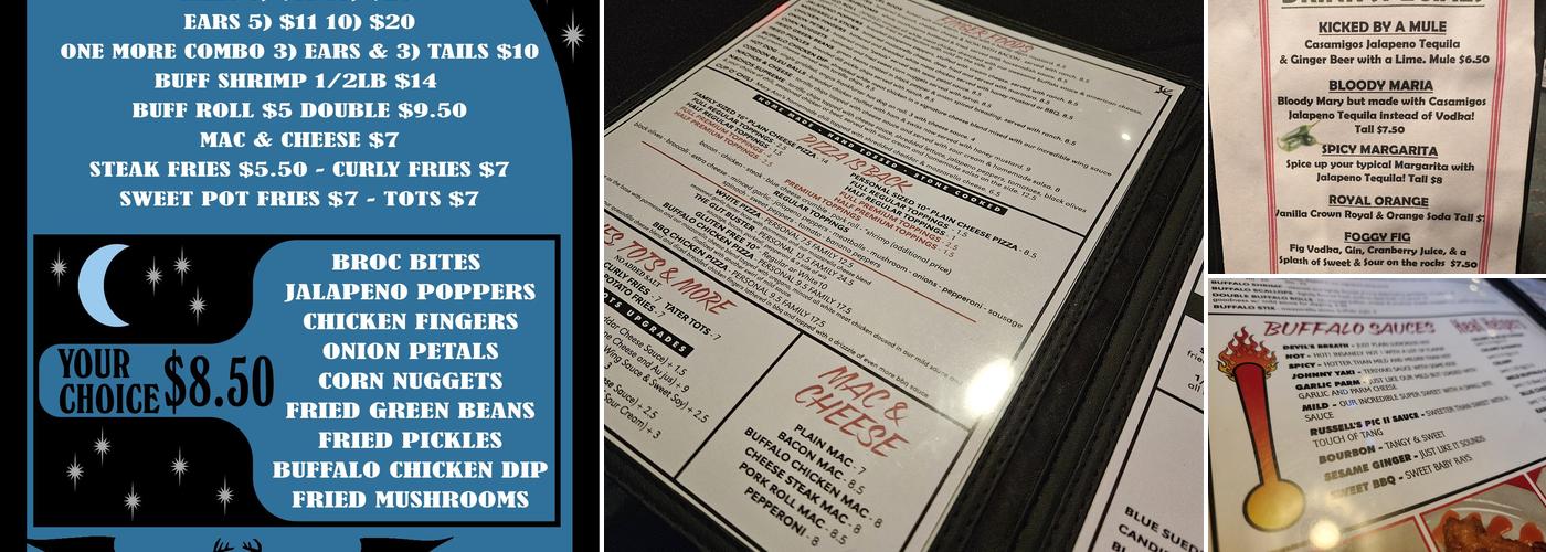 One More Bar & Grill Menu