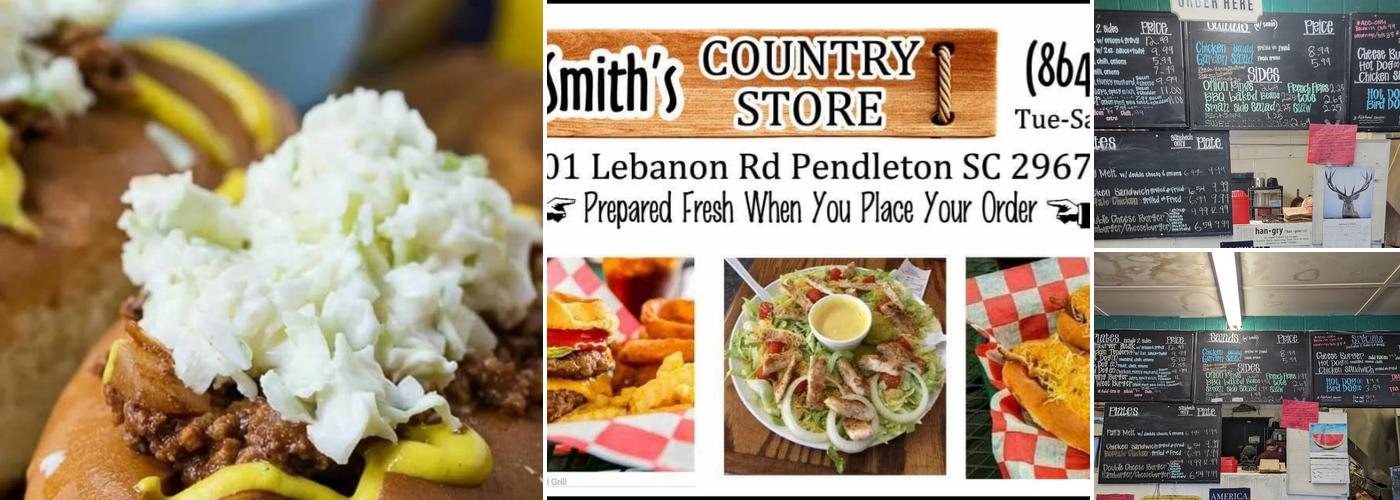 Mac Smith's Country Store Menu