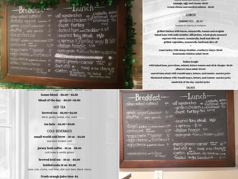 Cafe 128 Menu
