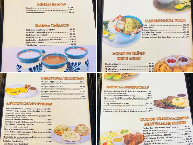 Braulio's Bakery & Restaurant Menu