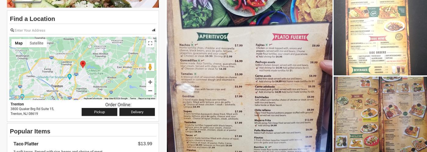 El Jalapeño Menu