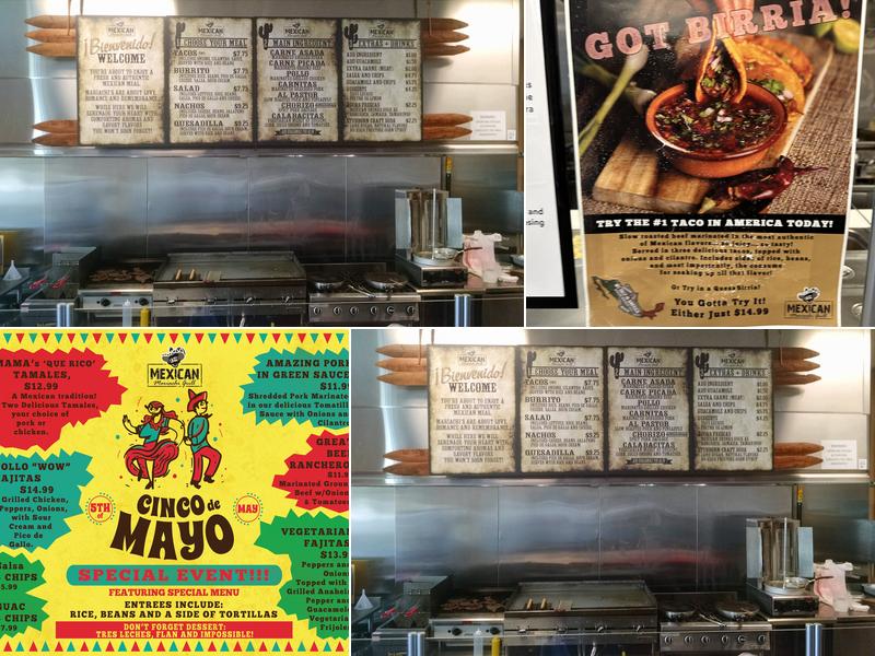 Mexican Mariachi Grill Menu