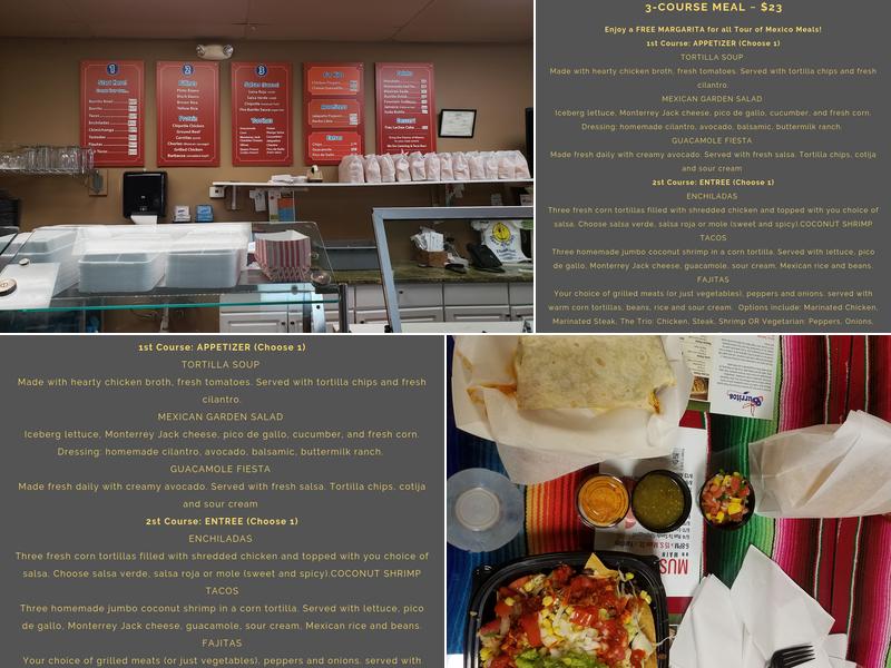 Burritos Restaurant Menu