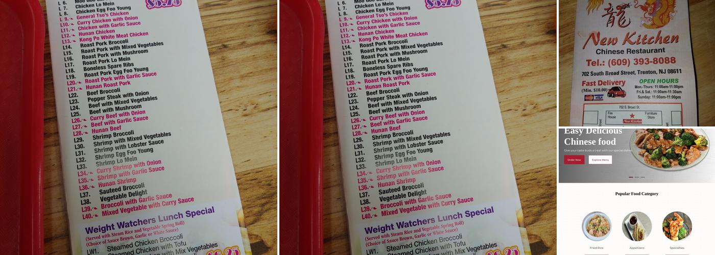 No.1 Chinese Kitchen Restaurant Menu