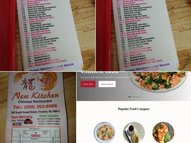 No.1 Chinese Kitchen Restaurant Menu