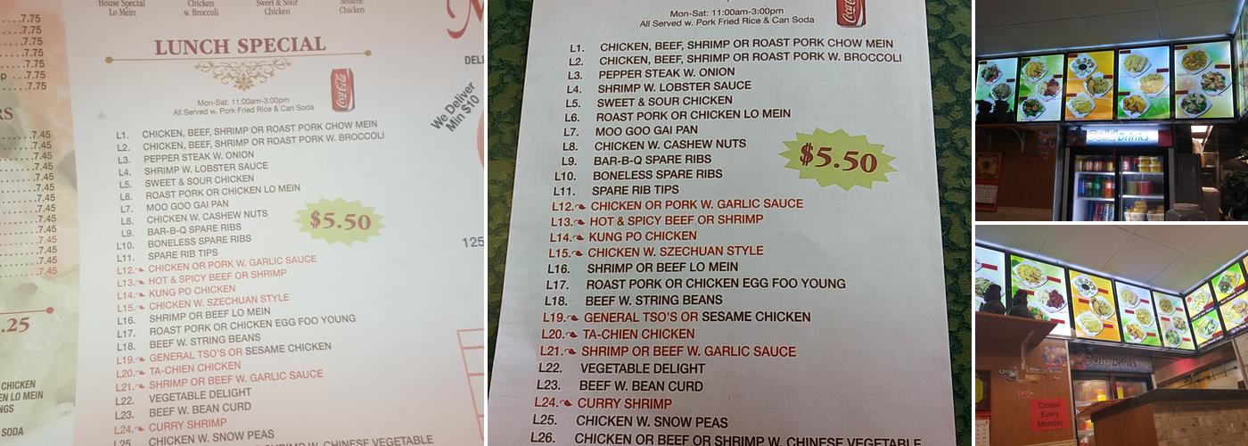 Mr. Wok Menu