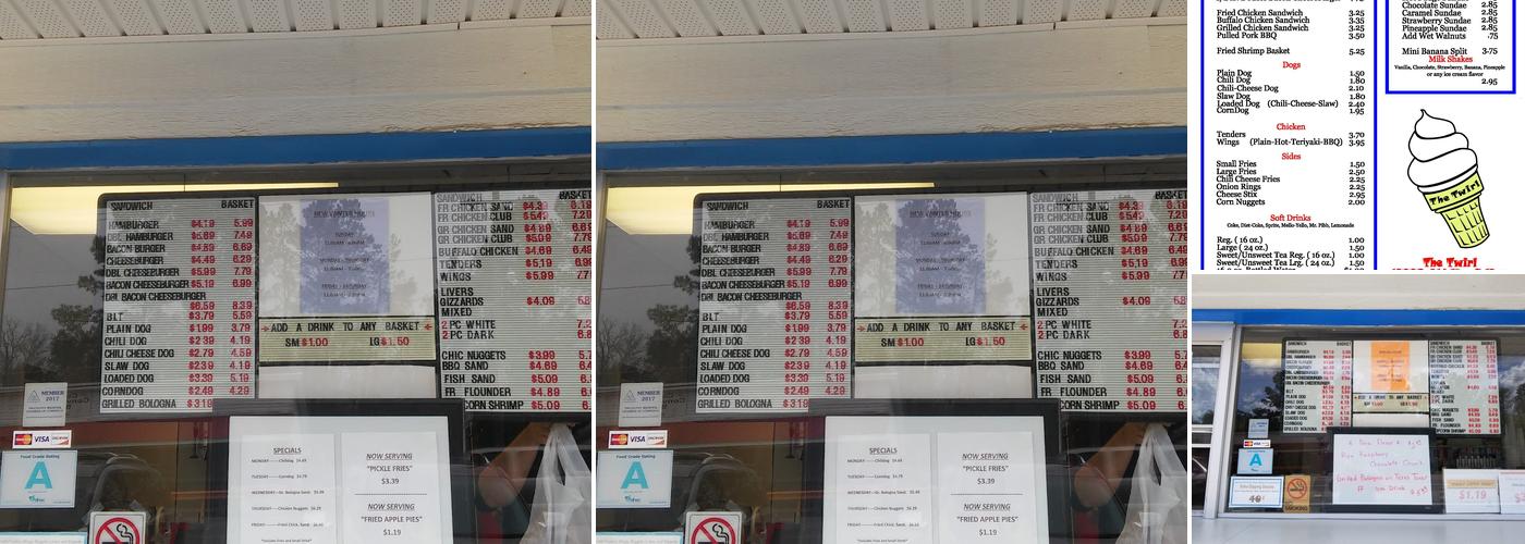 Twirl Menu