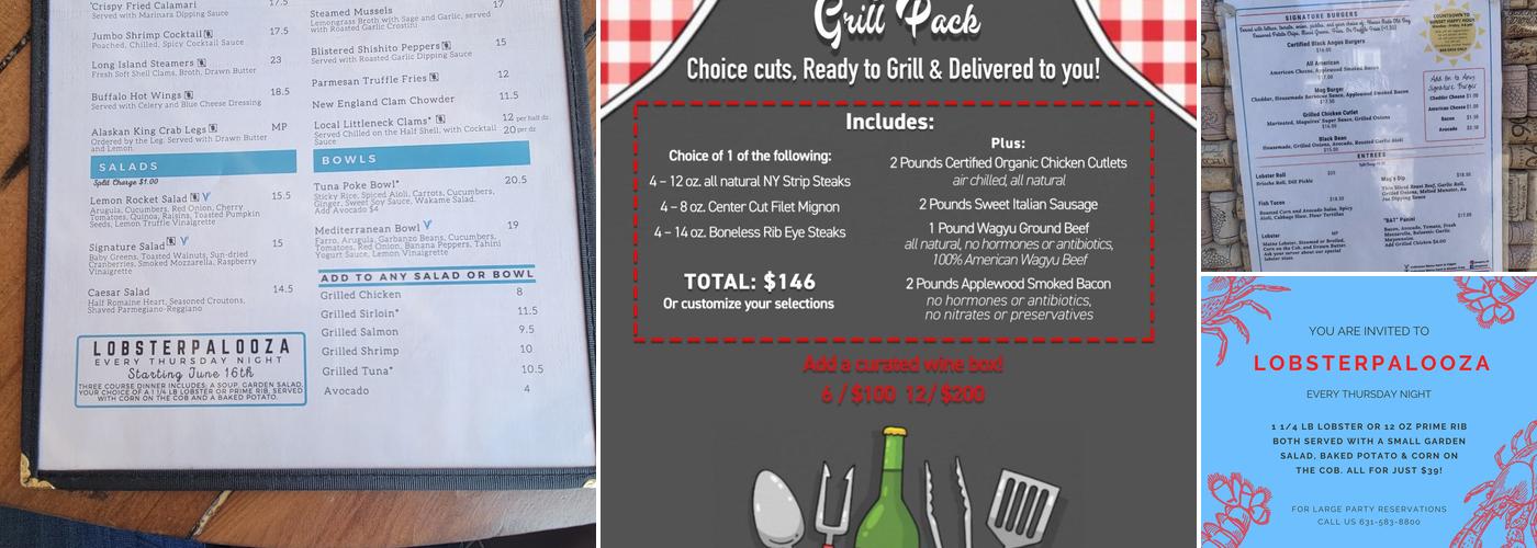 Maguire's Bayfront Restaurant Menu