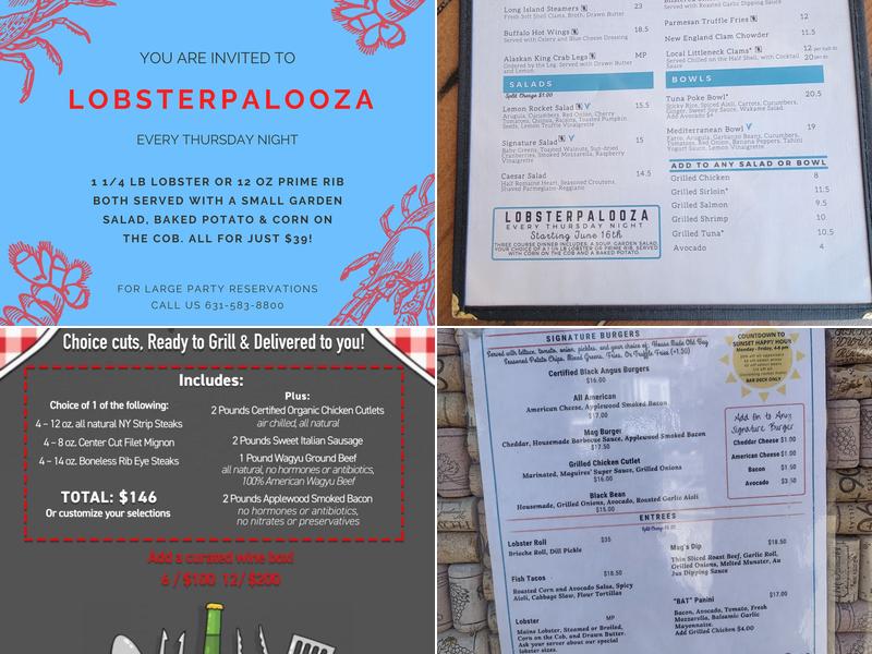 Maguire's Bayfront Restaurant Menu