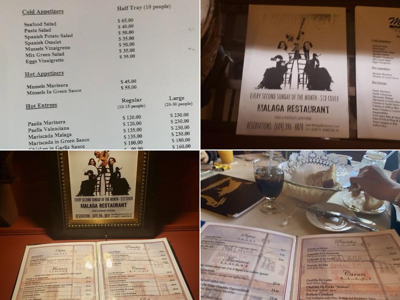 Malaga Menu