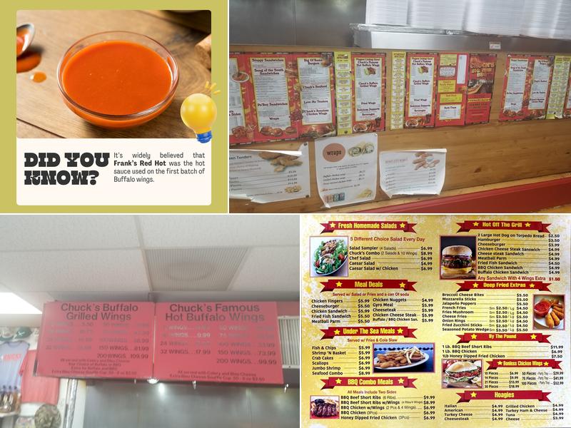 Chuck's Big Time BBQ - Ewing Menu