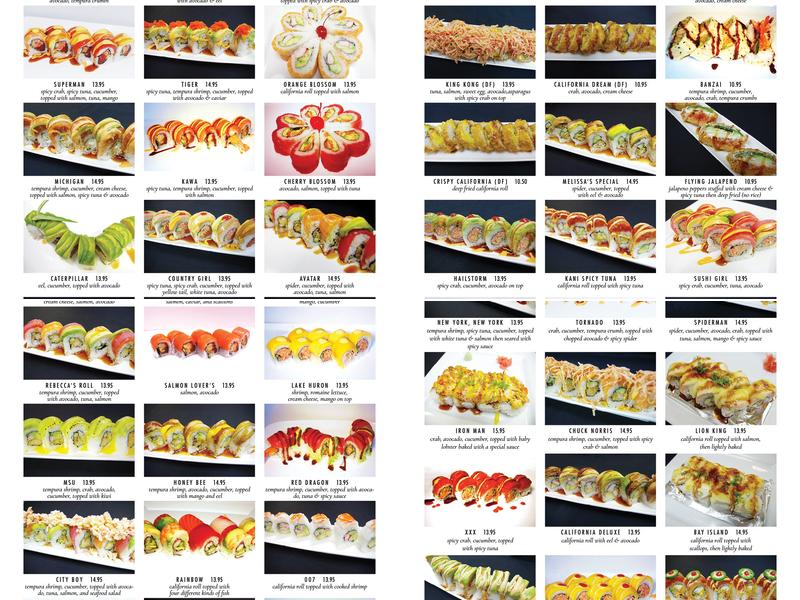 sushi 'n Menu