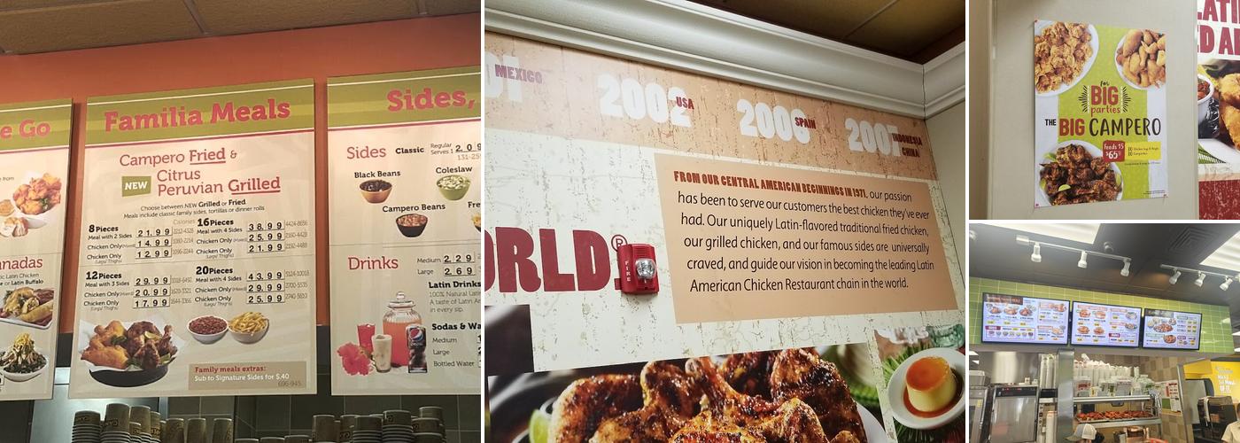 Pollo Campero Trenton Menu