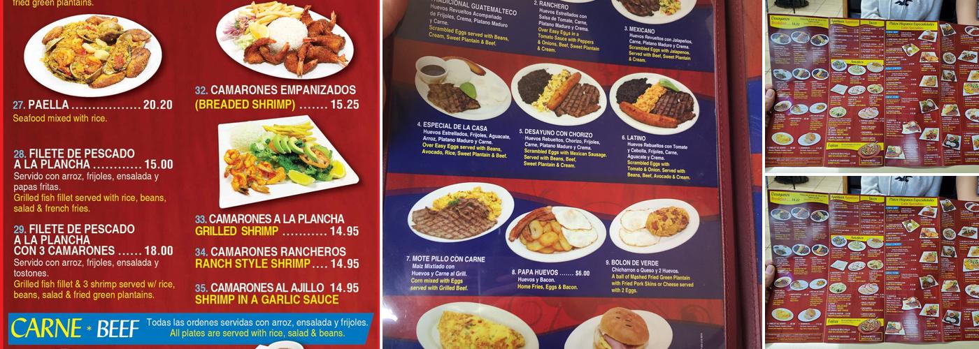 Two Flags - Restaurant Menu