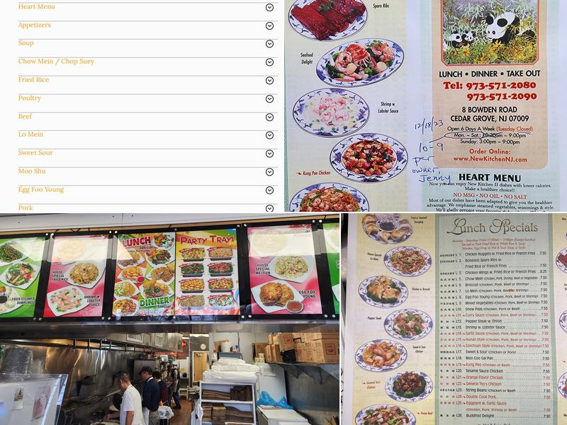 New Kitchen Menu
