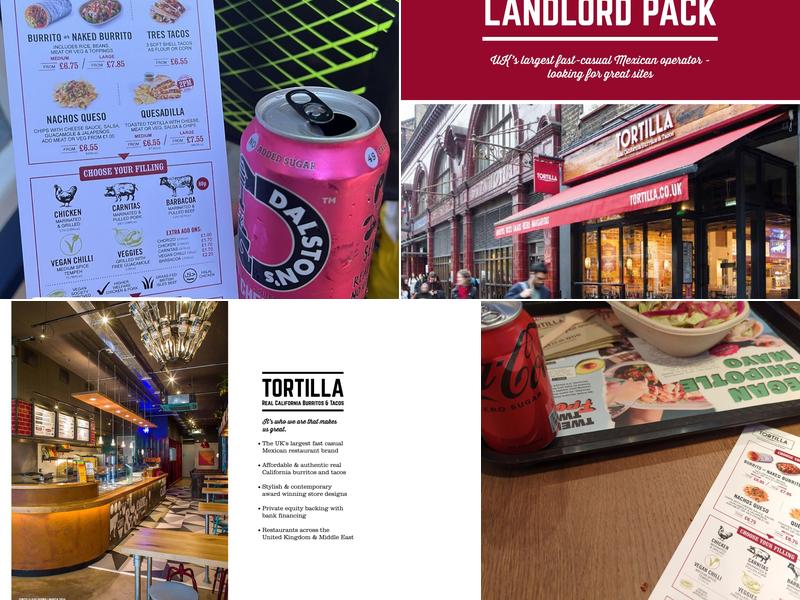 Tortilla Lincoln Menu