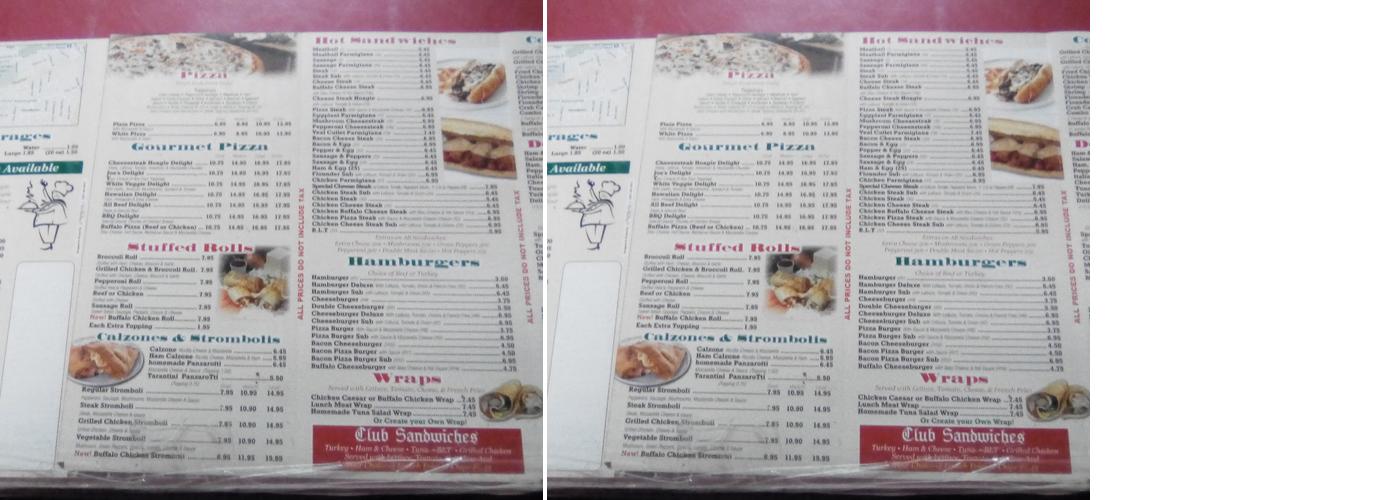 Penn Pizza Palace Menu