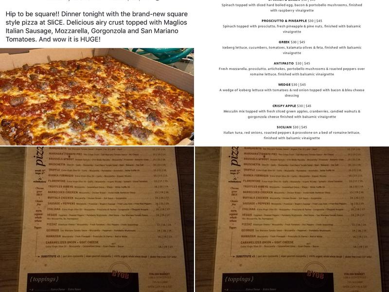 Slice Menu