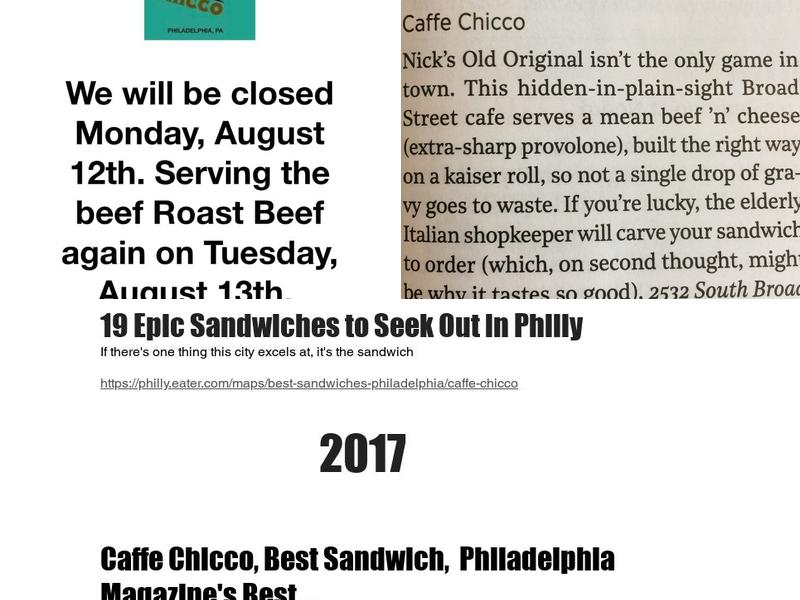 Beef Boss Menu