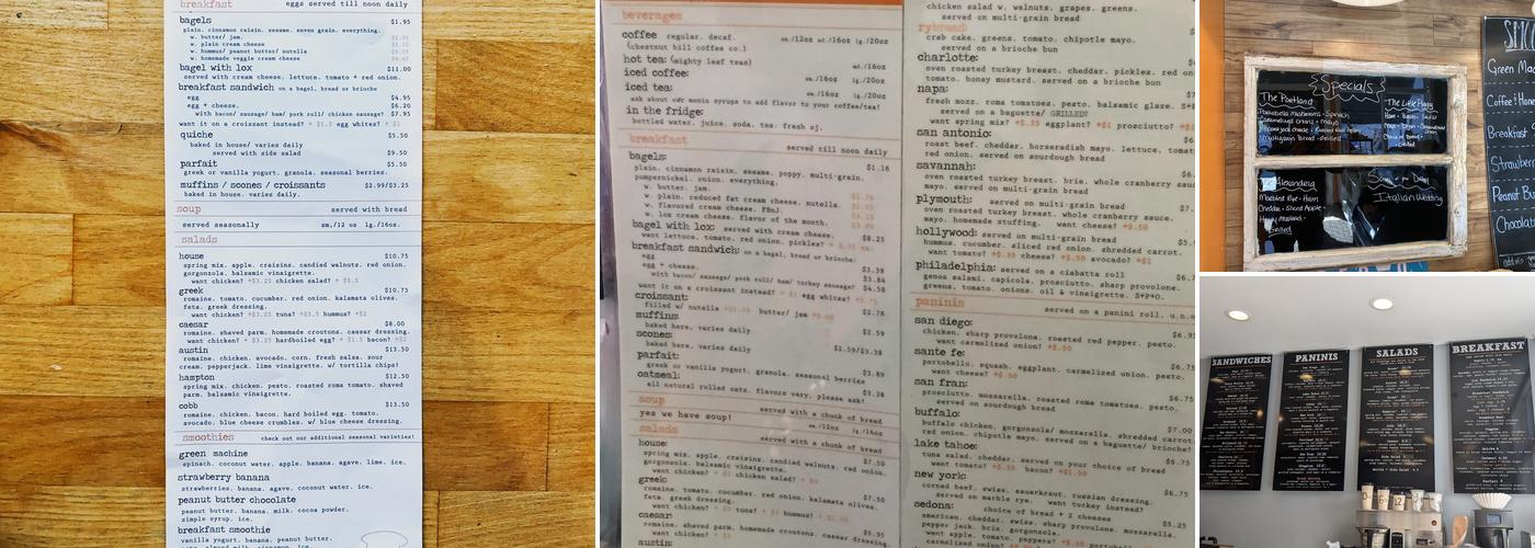 Rybread Menu