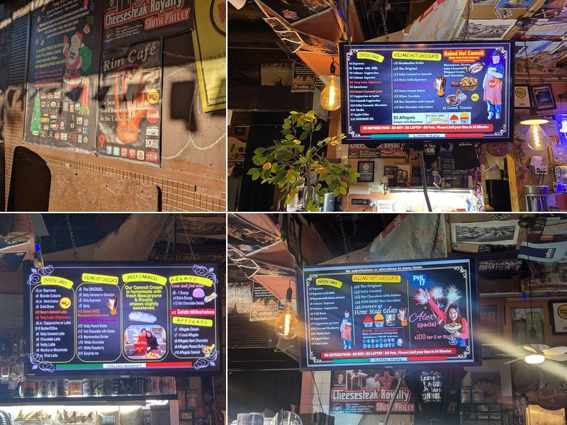 RIM Cafe Menu