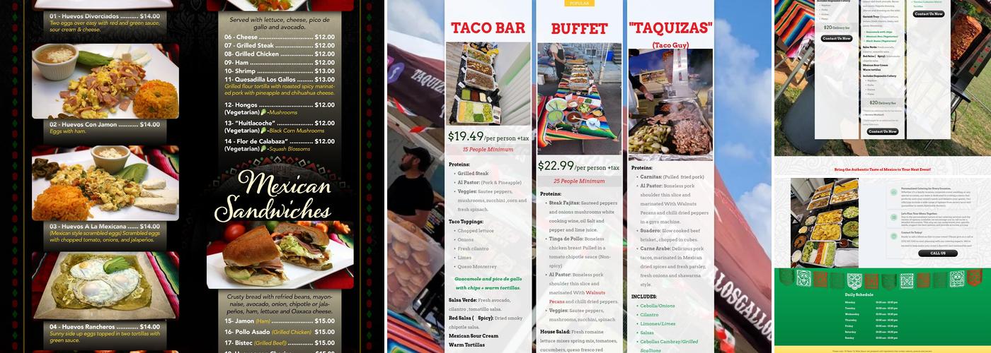 Los Gallos Menu