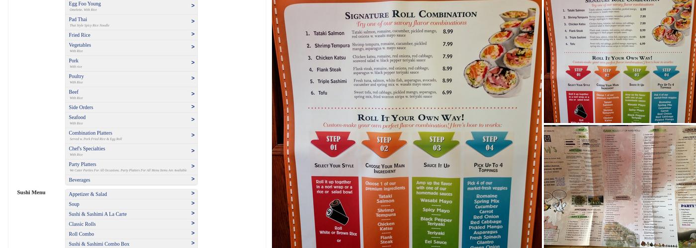 Chow's Chinese Restaurant Menu