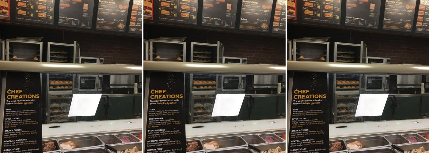 Subway Menu