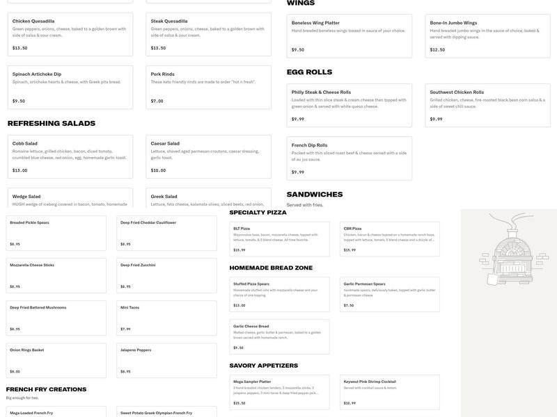 Coco Cabana's Resturant/Tiki Bar/ Nightclub Menu