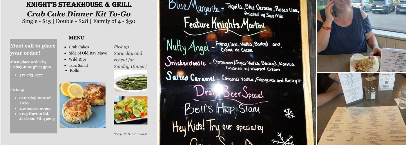 Knight's Steakhouse & Grill Menu