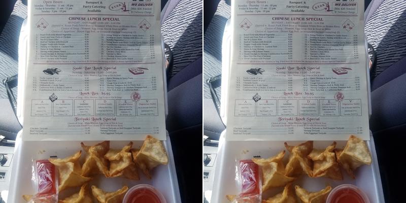 Samuel’ & Chef Chan Restaurant Menu