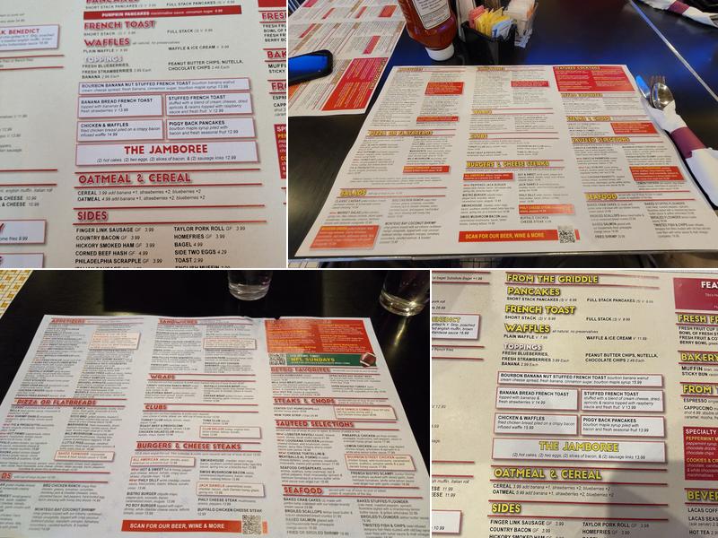 Phily Diner & Sport Bar Menu