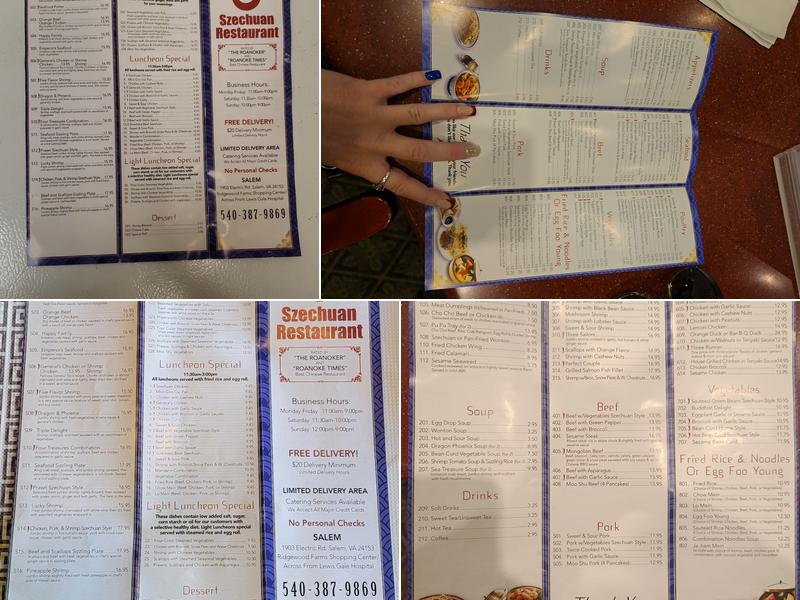 Szechuan Restaurant, Salem Menu, Reviews (236), Photos (37
